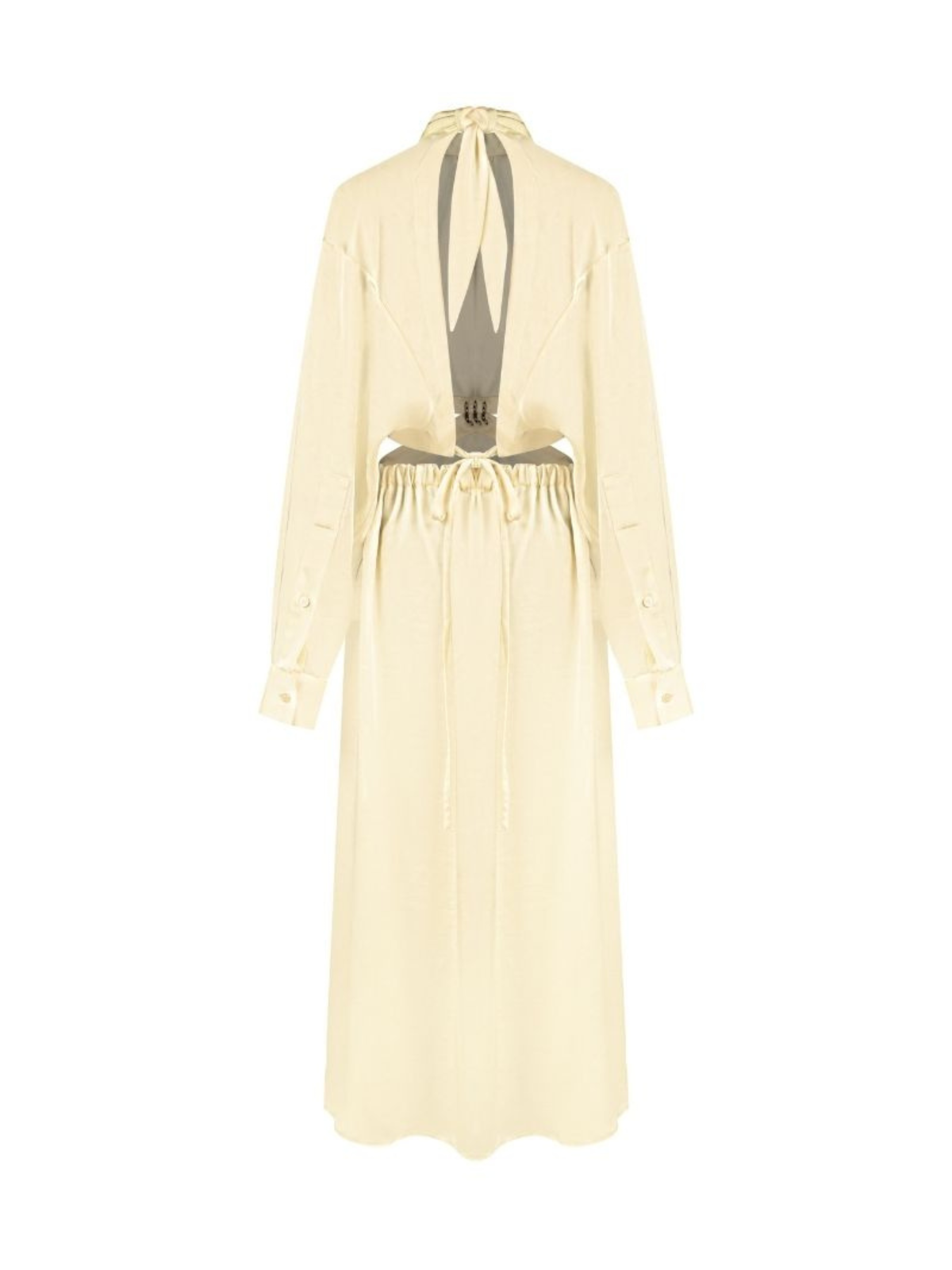CUT-OUT DRESS WITH PIERCING DETAILS