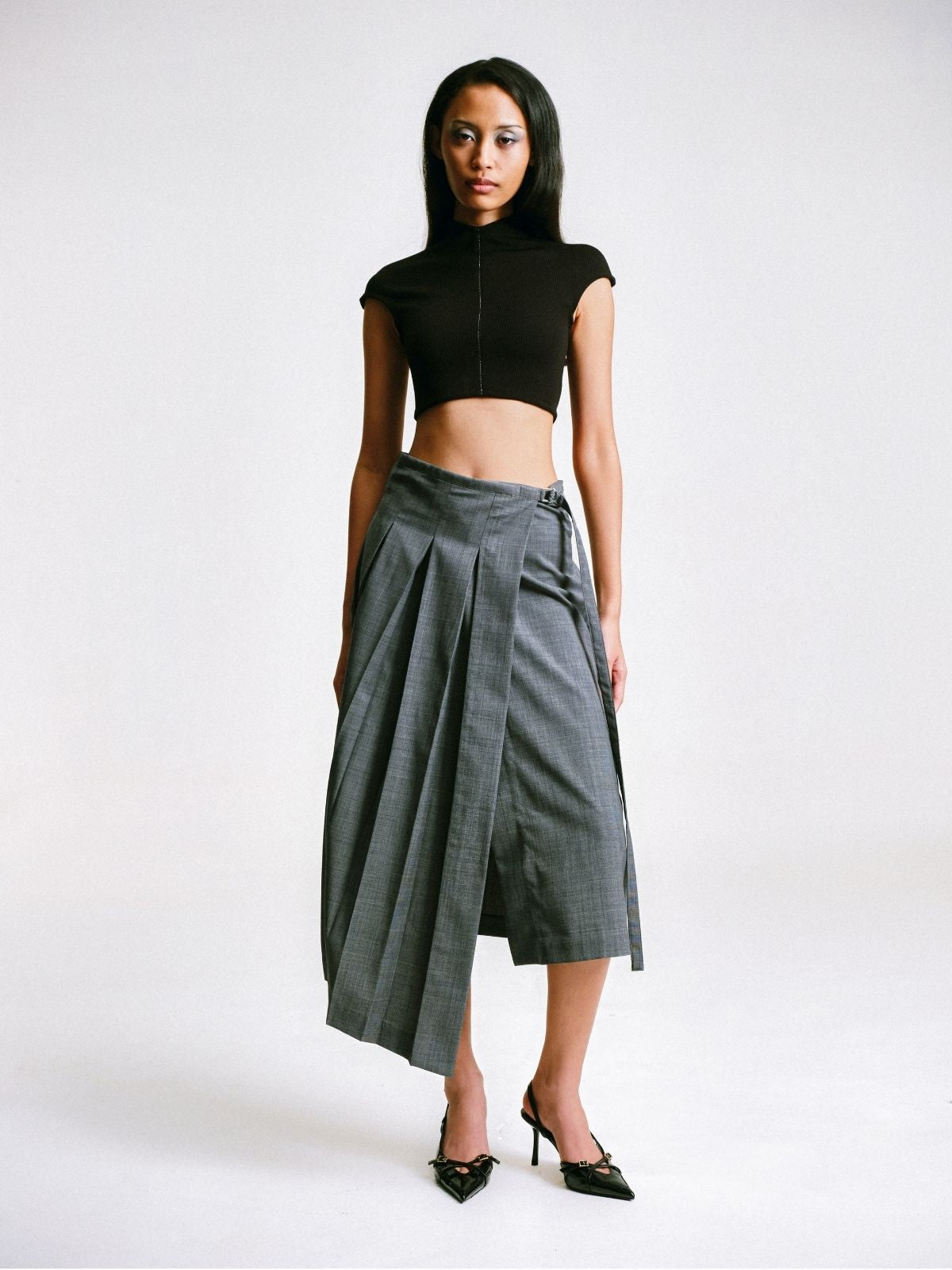 CROPPED CORSET TOP