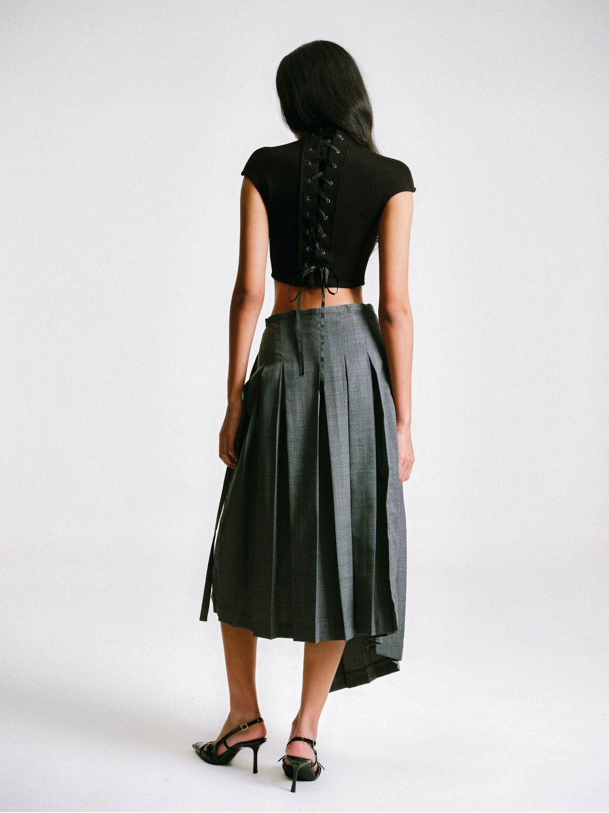 CROPPED CORSET TOP