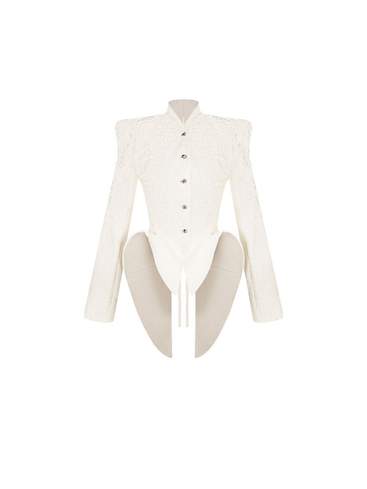 BESKAP JACKET WITH FLARED HEMS