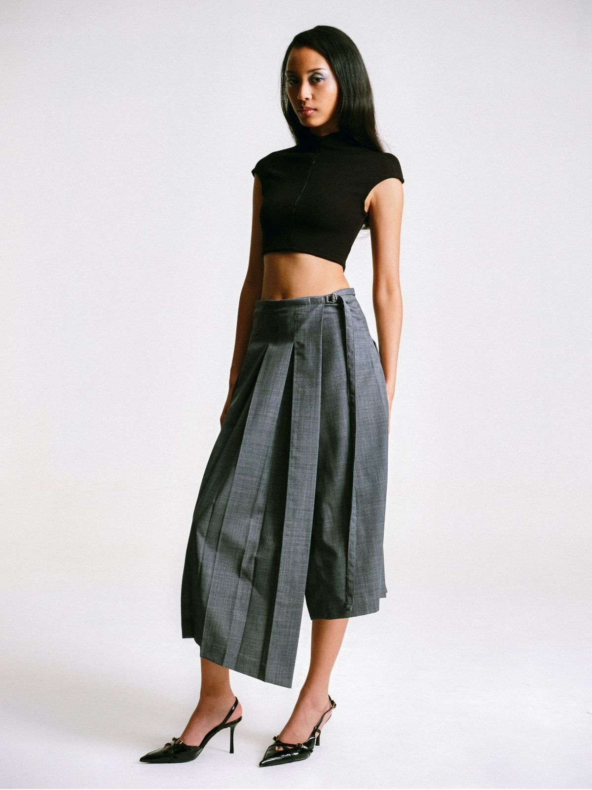 CROPPED CORSET TOP