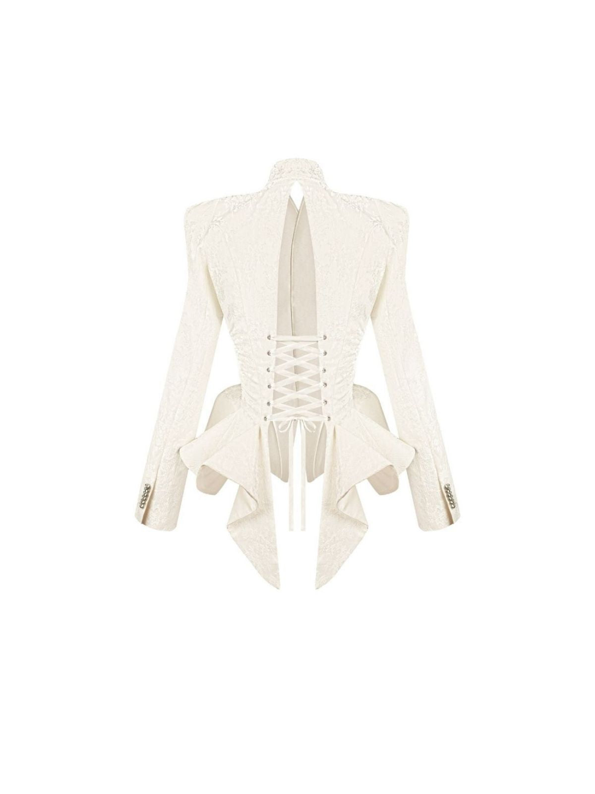BESKAP JACKET WITH FLARED HEMS