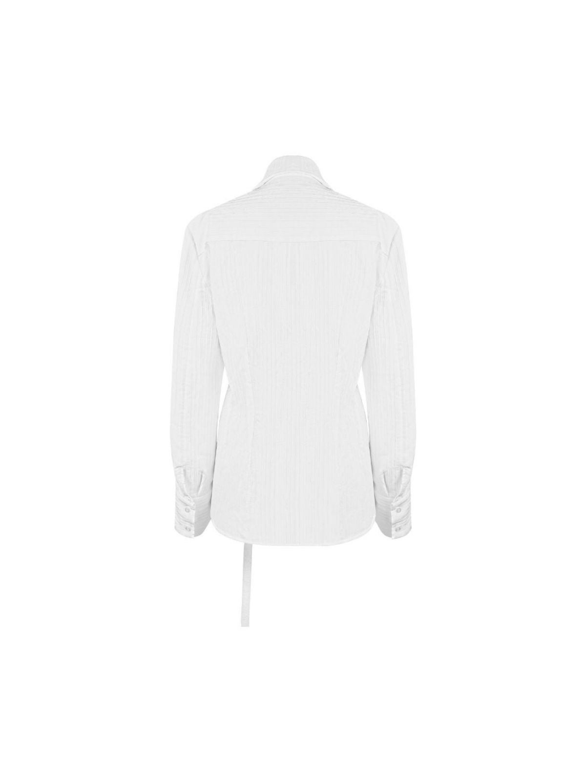 TAILORED SHIRT WITH BELT OPENING