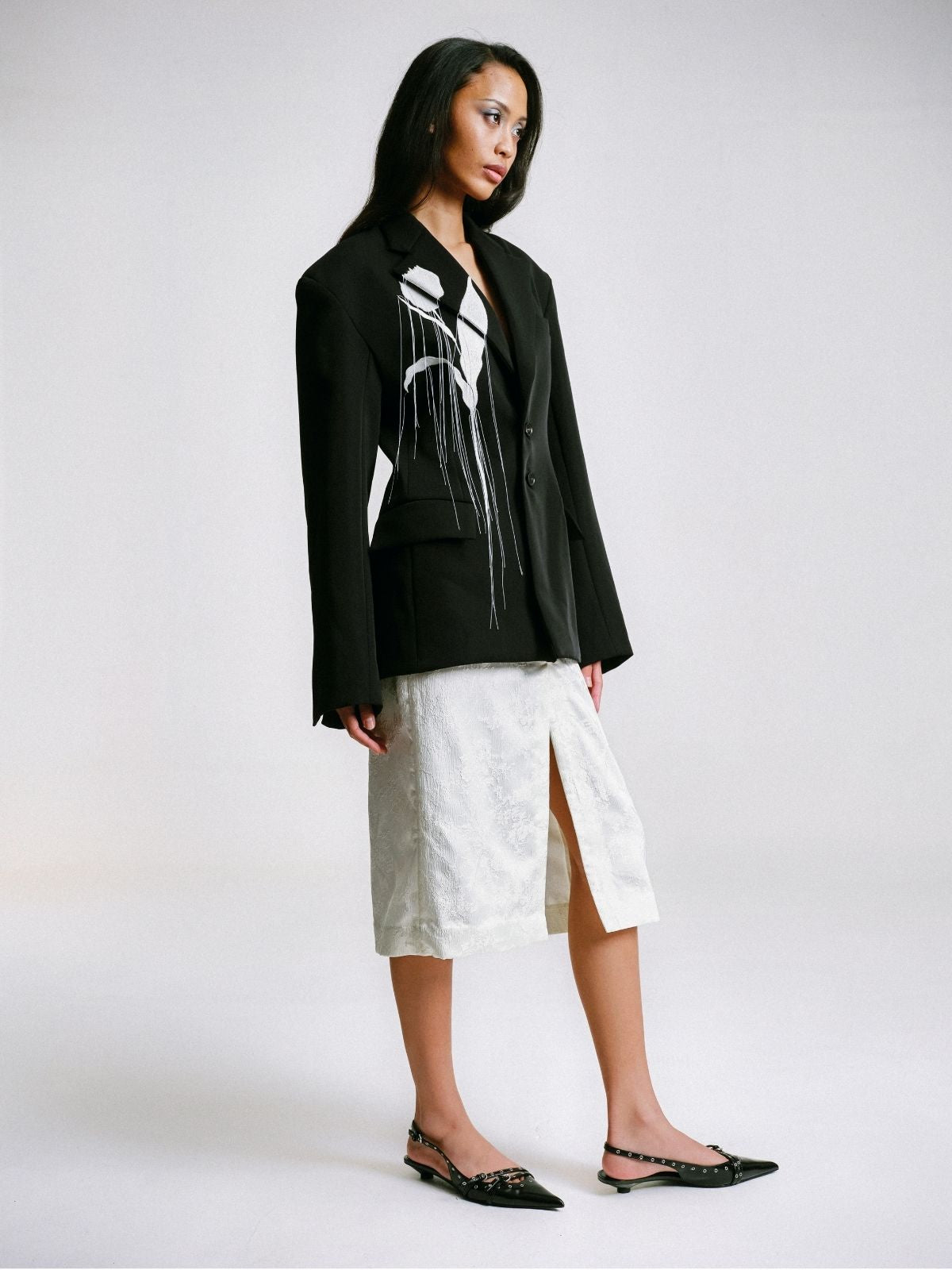 EMBROIDERED TAILORED JACKET