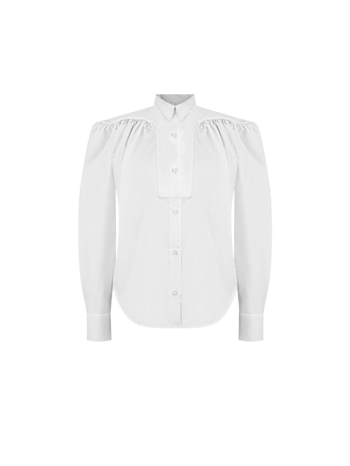 GATHERED BLOUSE