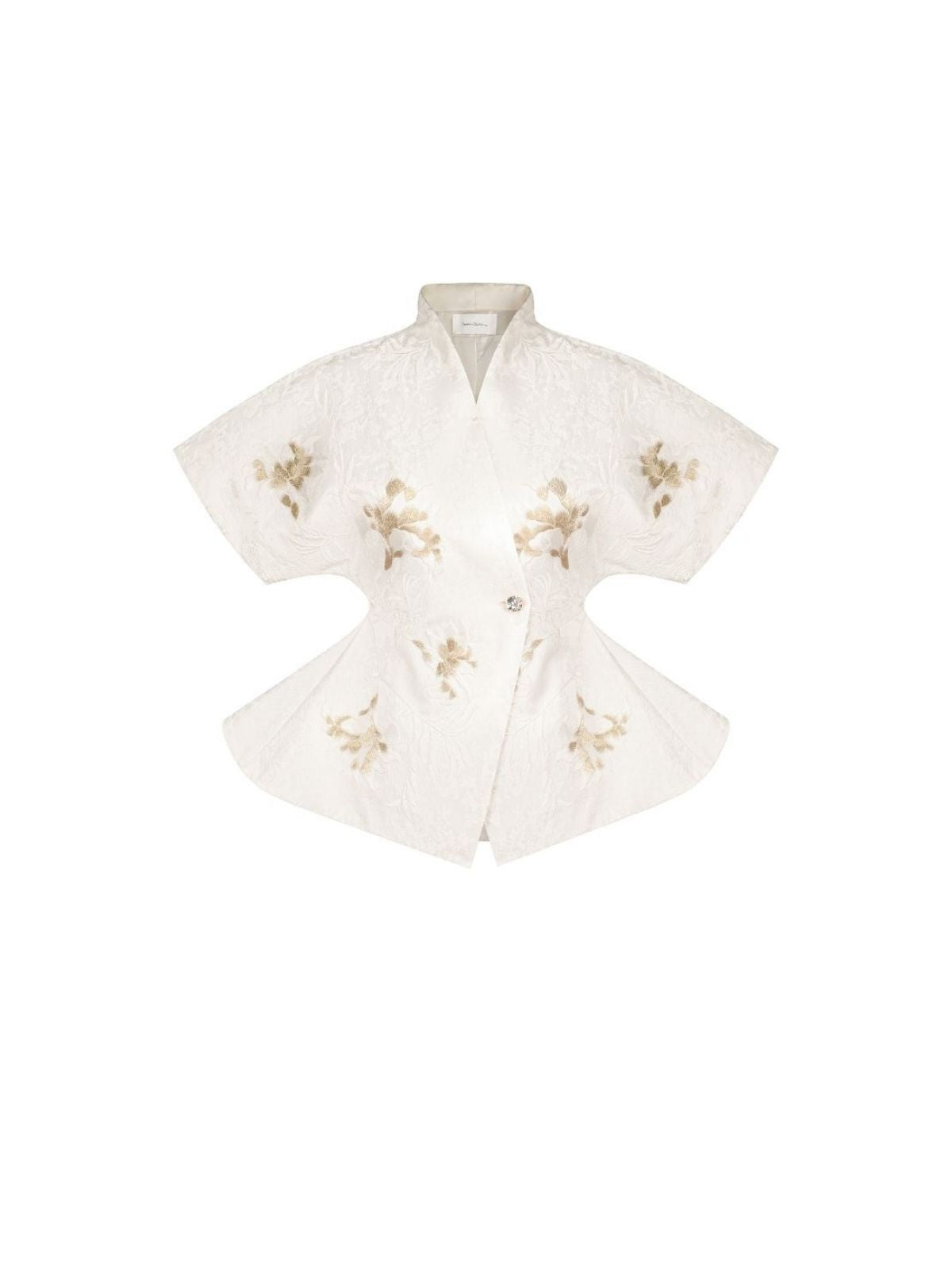 SIGNATURE EMBROIDERED KIMONO