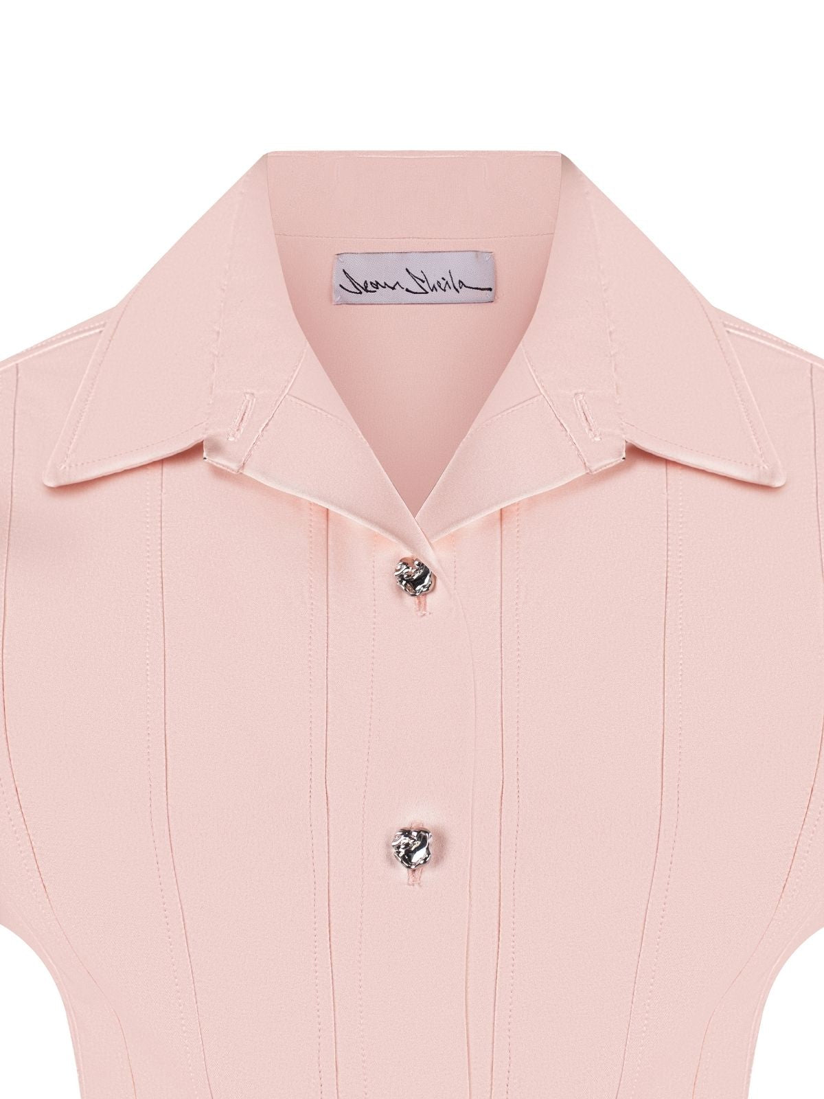 TAILORED SHIRT WITH CORSET PANELS