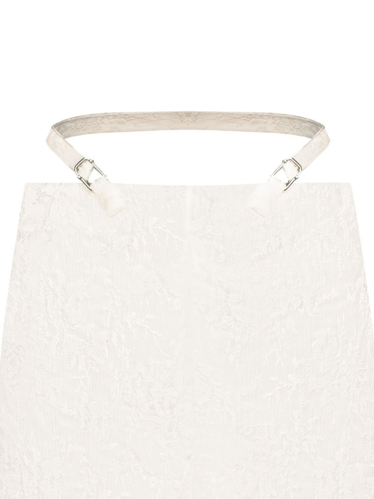 PENCIL SKIRT WITH STENCIL DETAILS