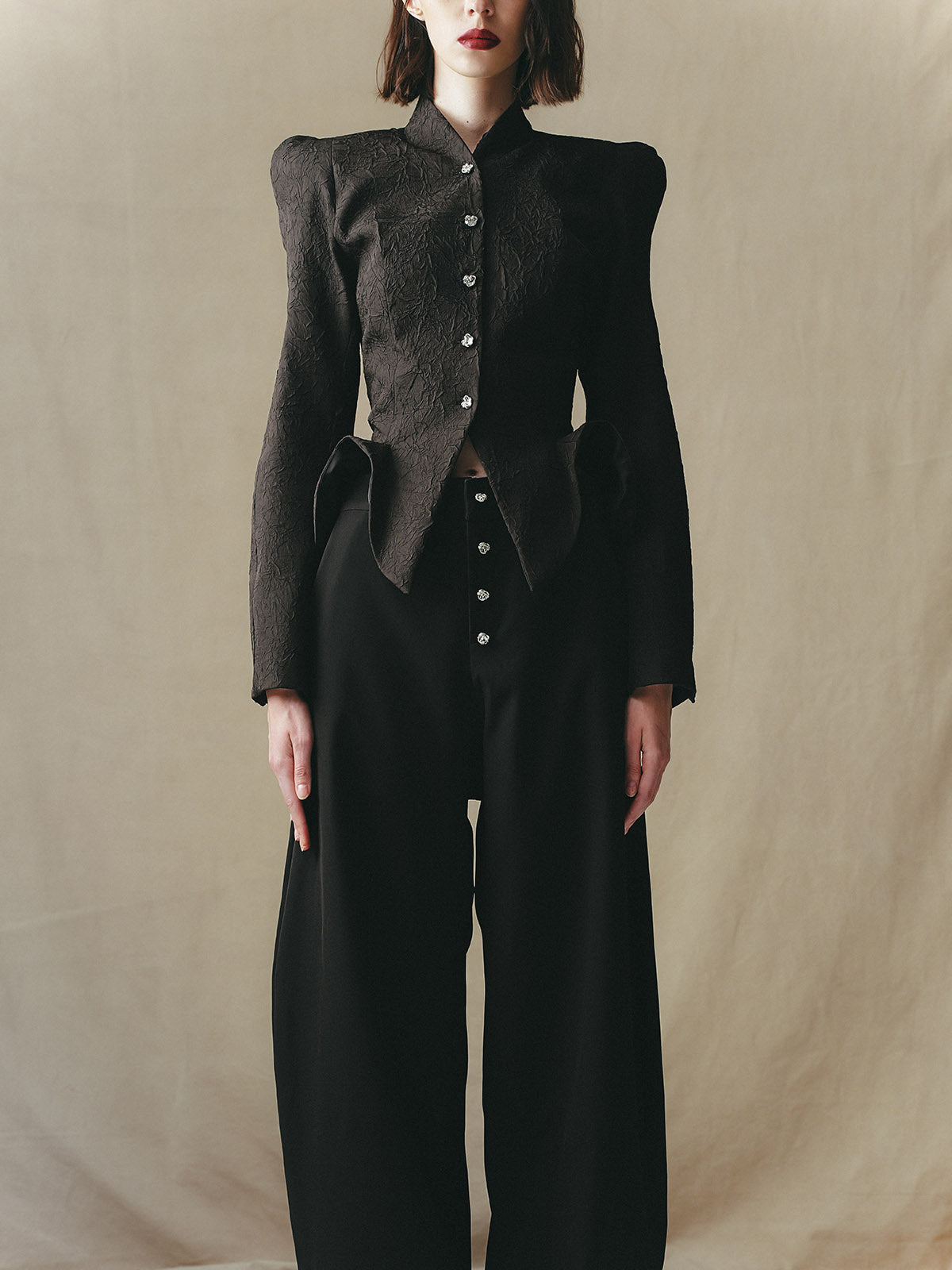 COWBOY TROUSERS WITH EMBELLISHMENTS