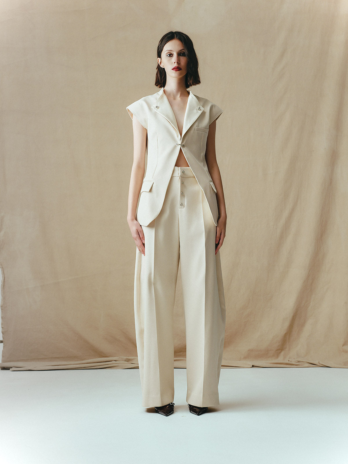 COWBOY TROUSERS WITH EMBELLISHMENTS