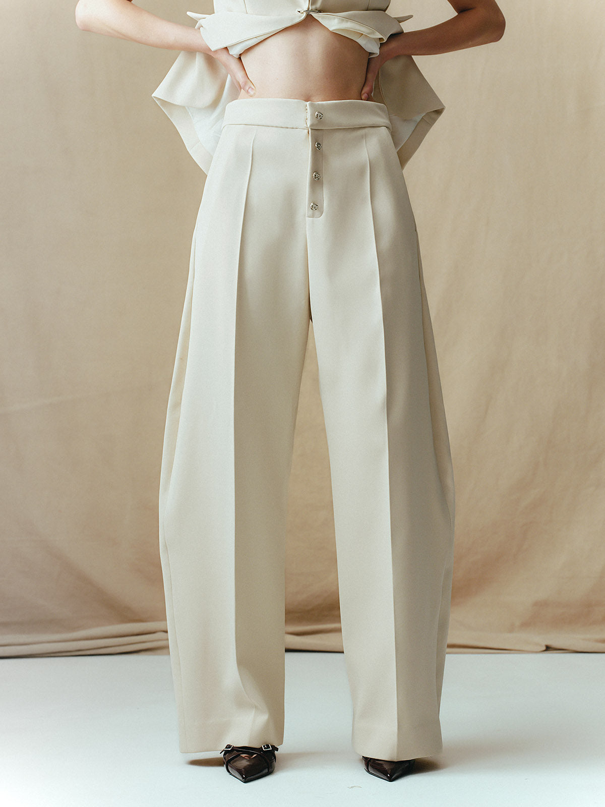 COWBOY TROUSERS WITH EMBELLISHMENTS