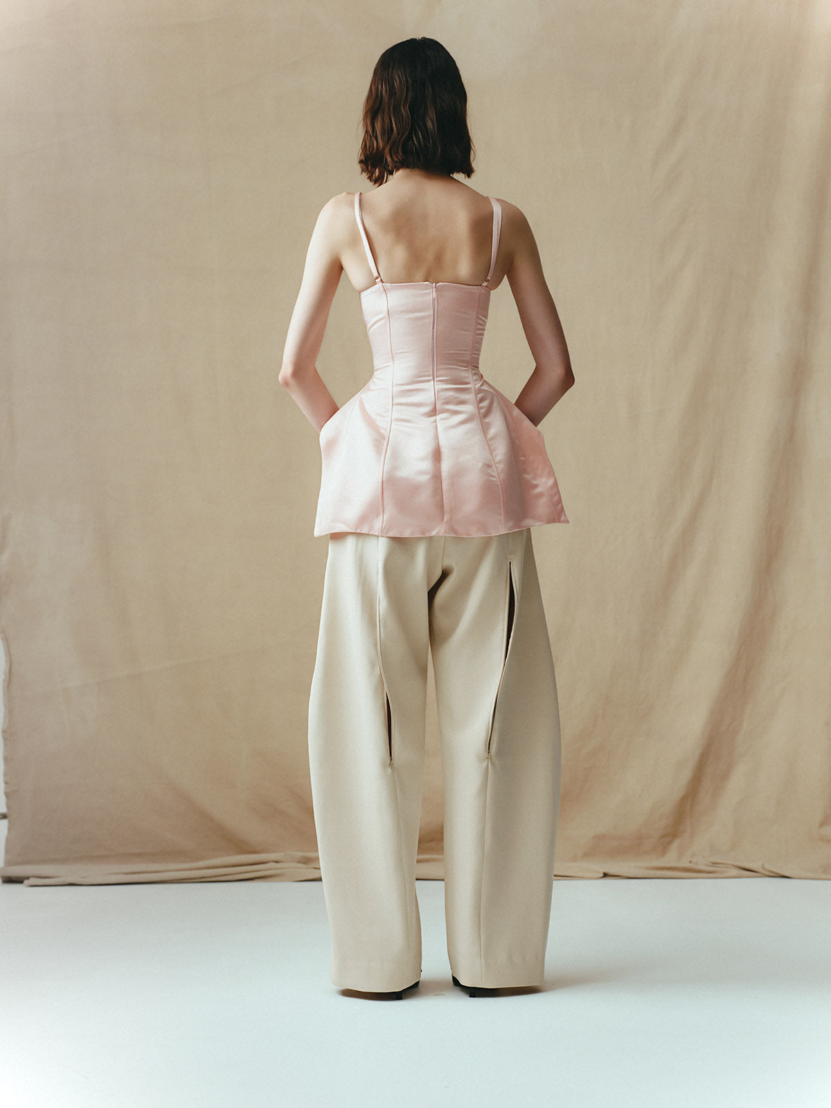 CORSET TOP WITH BUCKLES